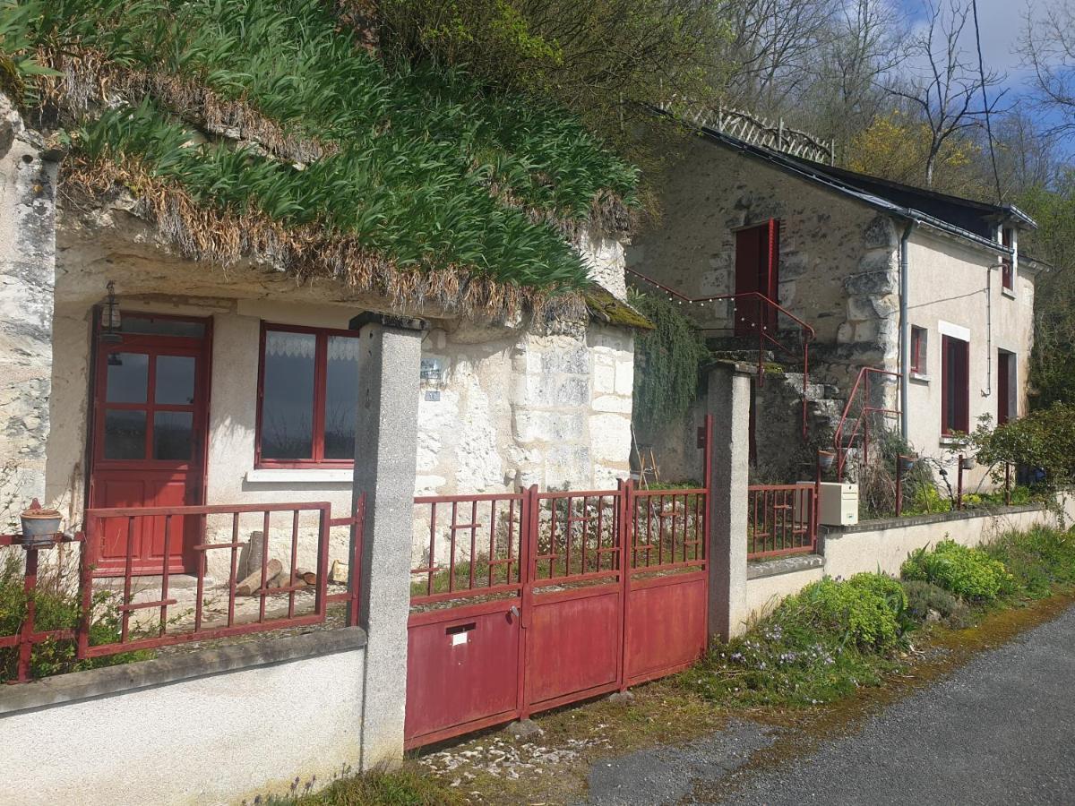 Gite Troglodyte Les Iris Villiers-sur-Loir Esterno foto