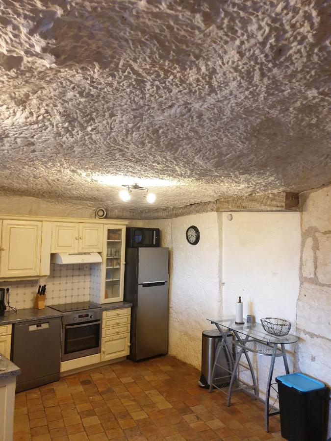 Gite Troglodyte Les Iris Villiers-sur-Loir Esterno foto