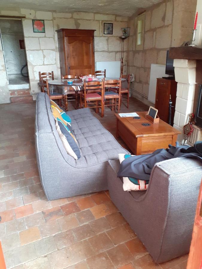 Gite Troglodyte Les Iris Villiers-sur-Loir Esterno foto